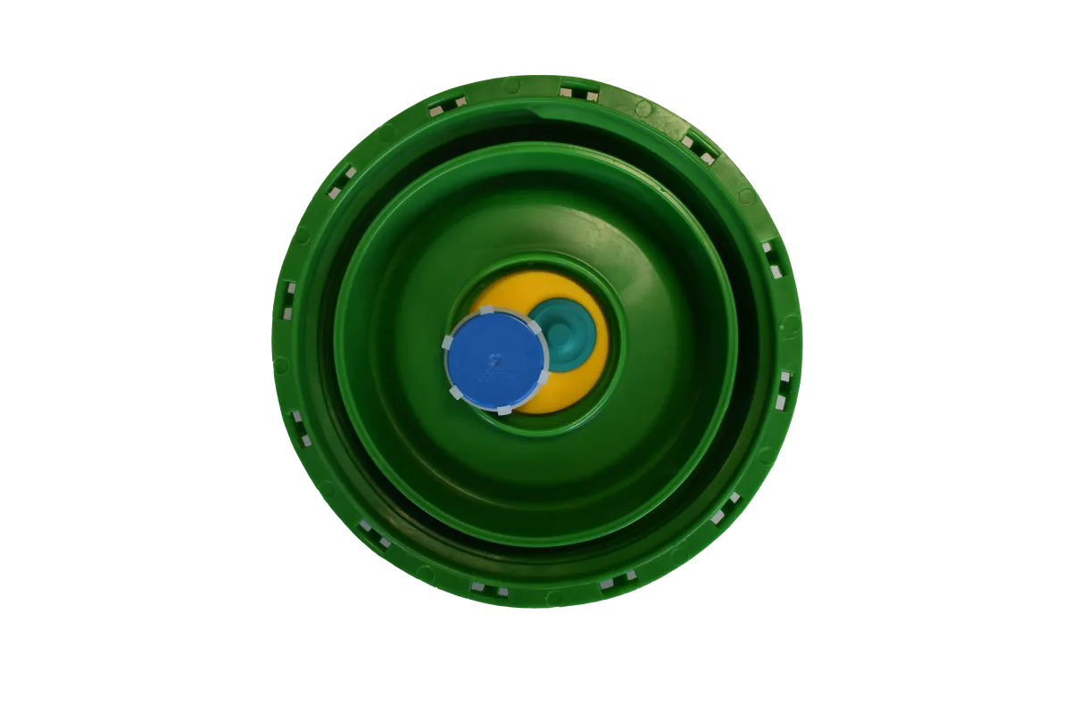 VARIBOX screwcap D160 Viton Combi-vent VARIBOX D160 screw cap with Viton combination vent