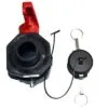DN50-Valve-Camlock-Red-3 VARIBOX SC PP DN50 Valvola a sfera Camlock 1,5'' EPDM