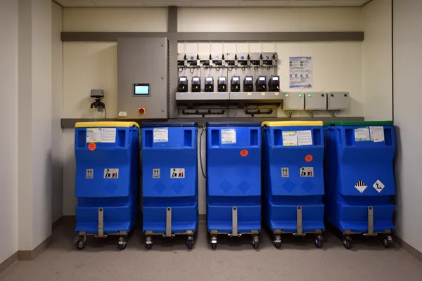 VARIBOX Drumtainer Safe workplace