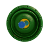 VARIBOX D160 screw cap with Viton combination vent
