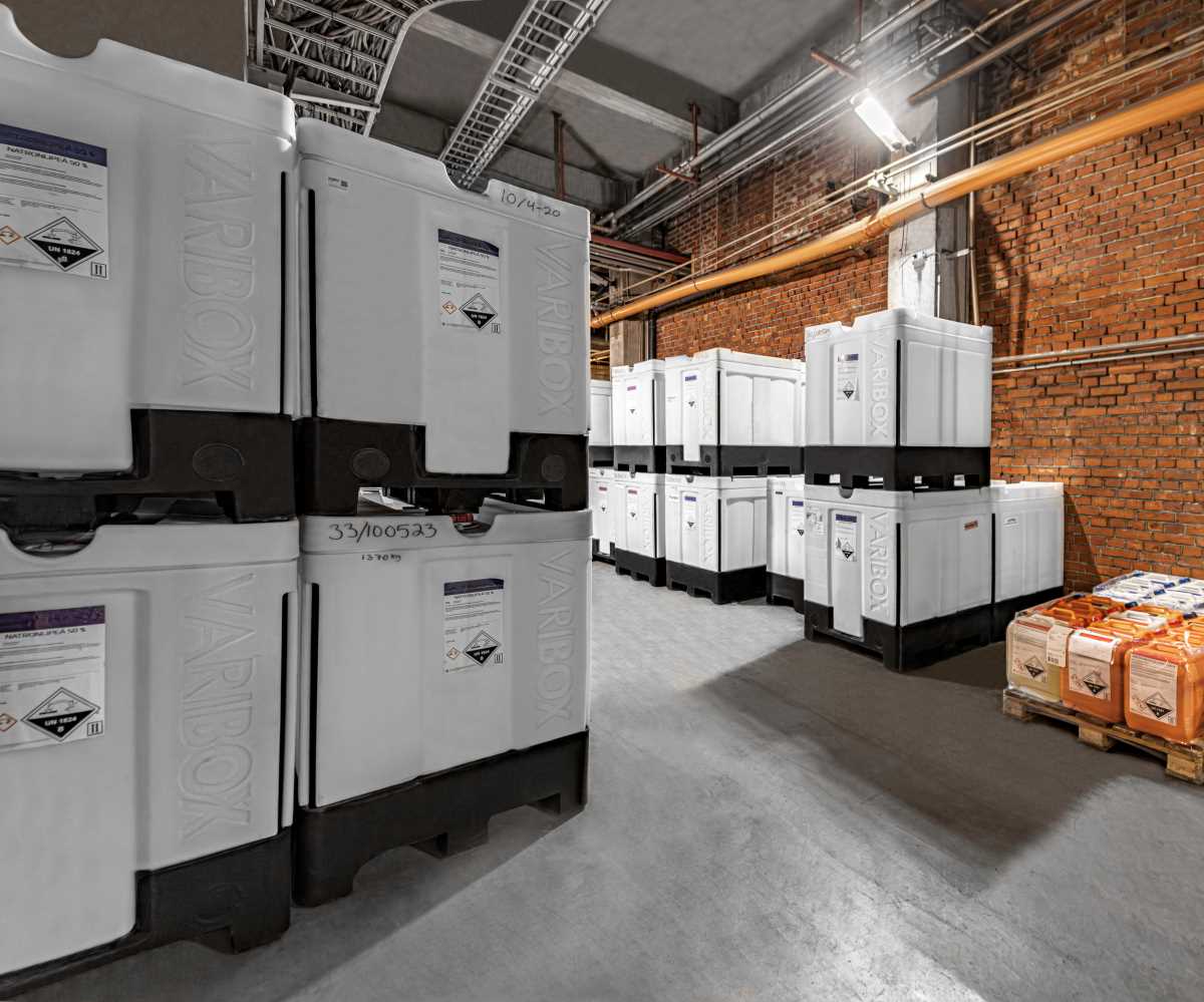 Vari Box VARIBOX IBCs and Bang & Bonsomer in Finland - VARIBOX